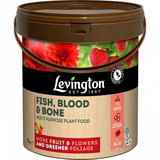 Levington Fish, Blood & Bone Multi Purpose Plant Food 9kg