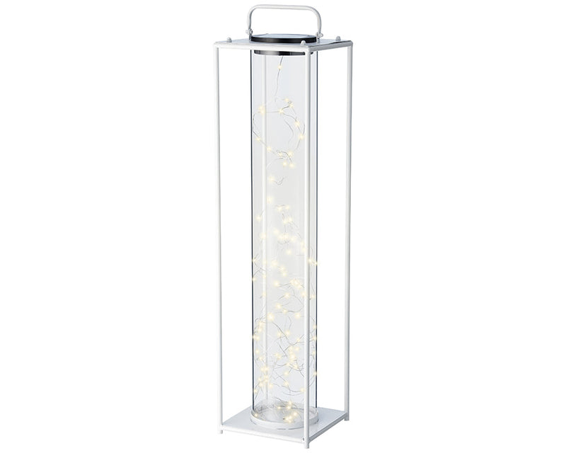 Kaemingk Virtus Solar Lantern Iron H79Cm