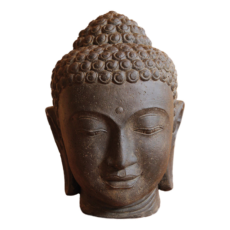 Buddha Head 50cm Cast Stone