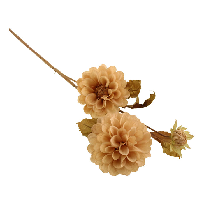 Sage Décor 66cm Dahlia Spray With Bud