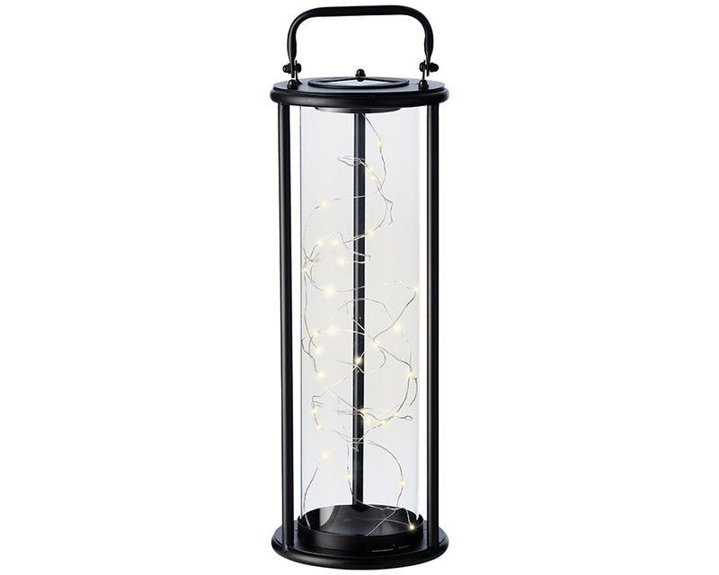 Kaemingk Robus Solar Lantern Iron H42Cm