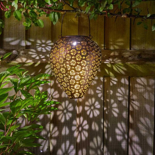 Smart Solar Zahra Hanging Lantern