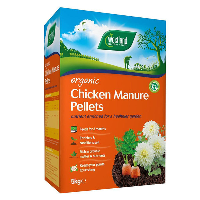 Westland Organic Chicken Manure Pellets 5kg