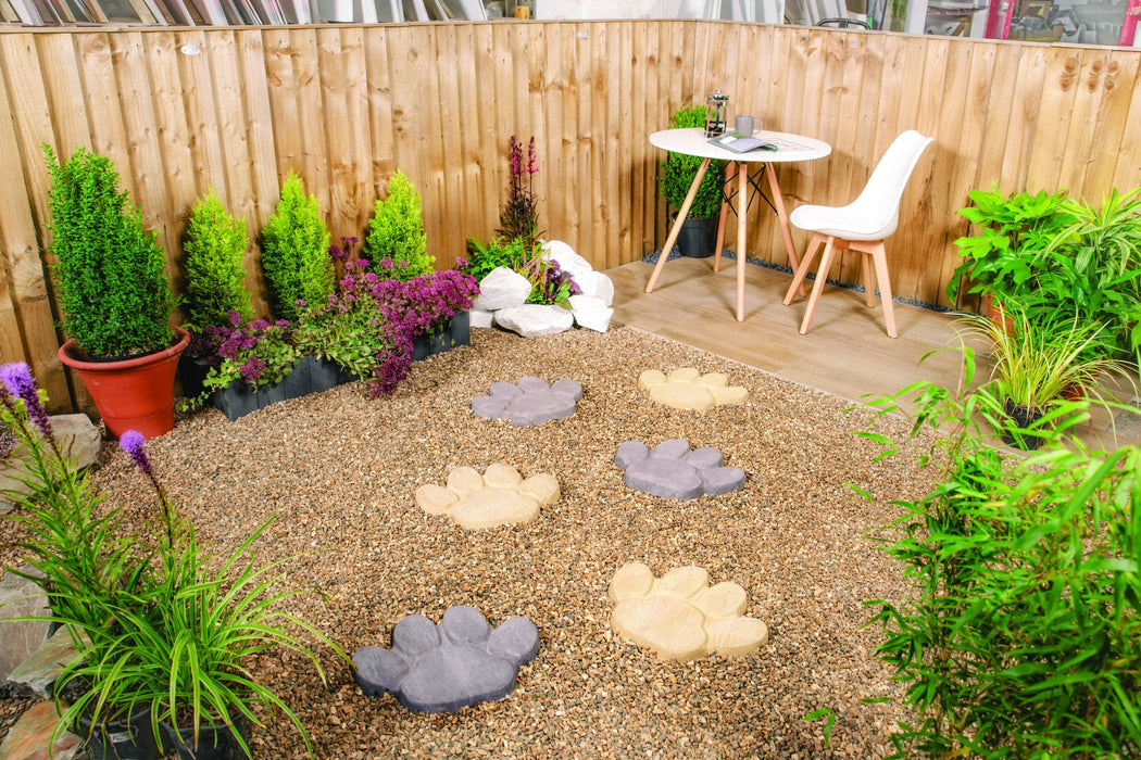 Deco-Pak Animal Paw Stepping Stone Twilight