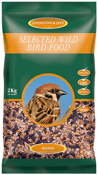 Johnston & Jeff Wild Bird Seed Blend 2kg