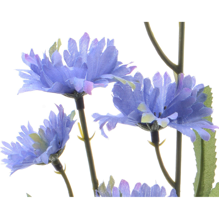 Kaemingk Cornflower Cornflower On Stem Polyester