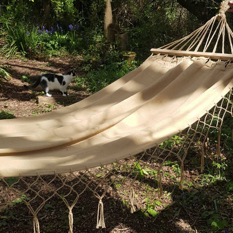 Kaemingk Hammock Polyester Cotton Sand