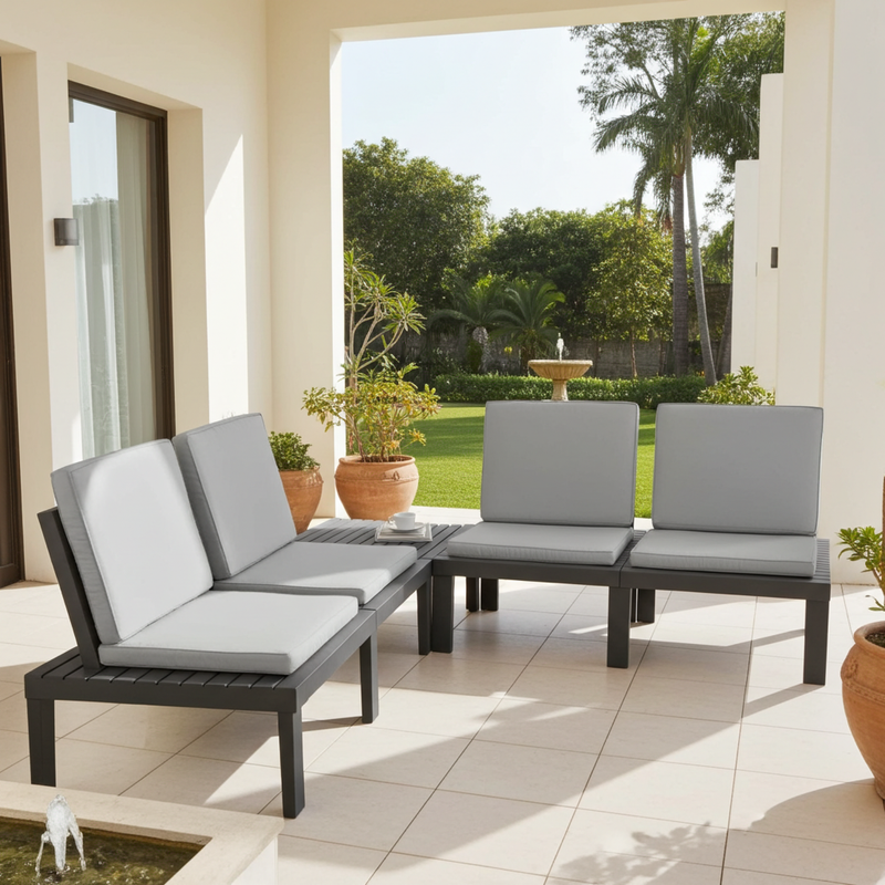 Molok Corner Set - Grey