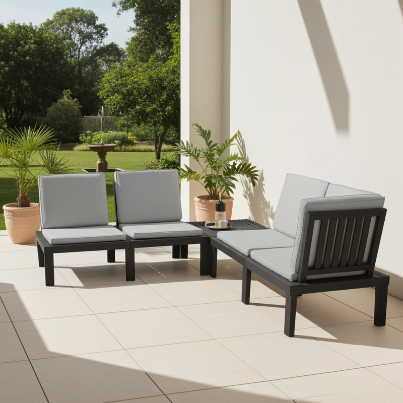 Molok Corner Set - Grey