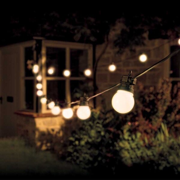 Eureka Party Festoon String Lights - Warm White - Set of 10