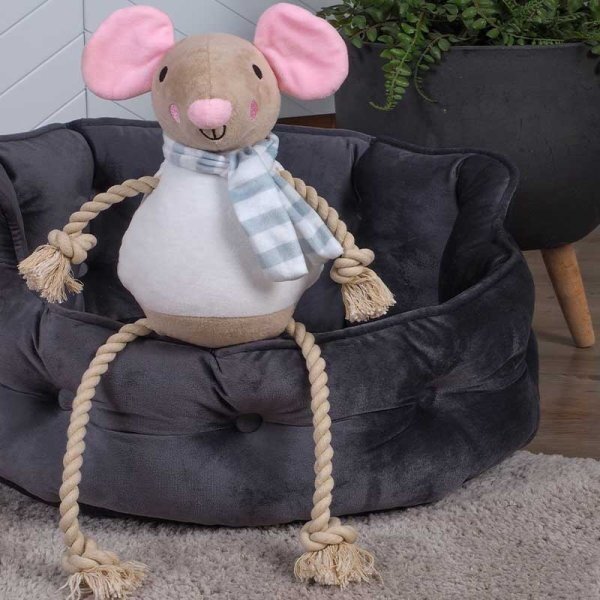 Smart Garden Mousey Rope-Legs Playpal