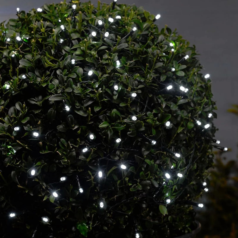 Smart Garden 200 LED 20M Battery Lights - White
