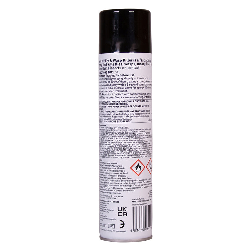 STV Fly & Wasp Killer - 300ml Aerosol