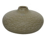 Kaemingk-Terracotta-Hessian-Colour-Vase-H14Cm