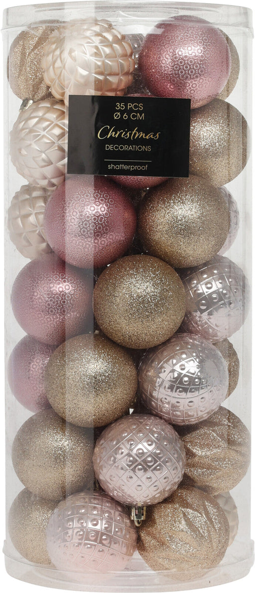 Koopman-31-White-and-Gold-Star-Light-Colour-Christmas-Balls-Icicles-Hanging-Ornaments